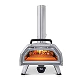 Ooni Karu 16 Multi-Fuel Outdoor Pizza Oven - Wood and Gas Outdoor Pizza Oven with Pizza Stone & Intergrated Thermometer, Pizza Oven Outdoor, Dual Fuel 16 Inch Pizza Maker, Outdoor Cooking Grill